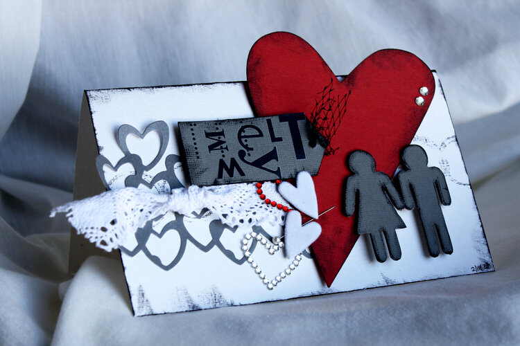 &#039;Melt My Heart&#039; Valentine&#039;s Day Card