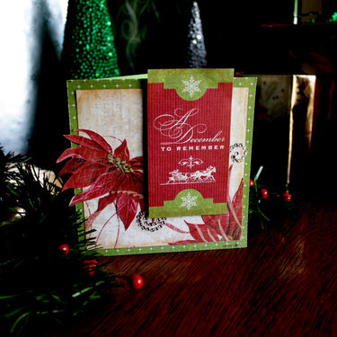 &#039;A December to Remember&#039; Christmas Card