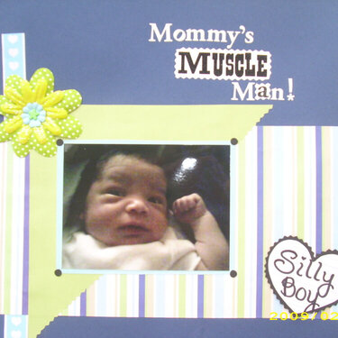 Mommy&#039;s Muscle Man!
