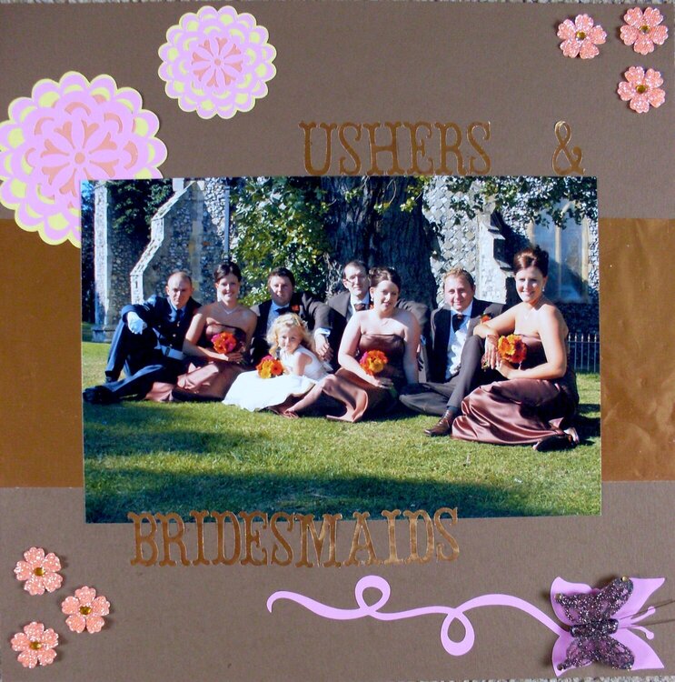 ushers and bridesmaids