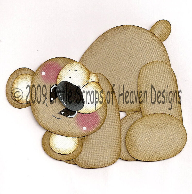 SVG Pattern Playful Bear
