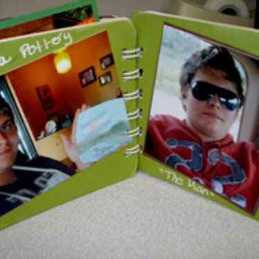 Alex&#039;s coaster scrapbook of our vacation