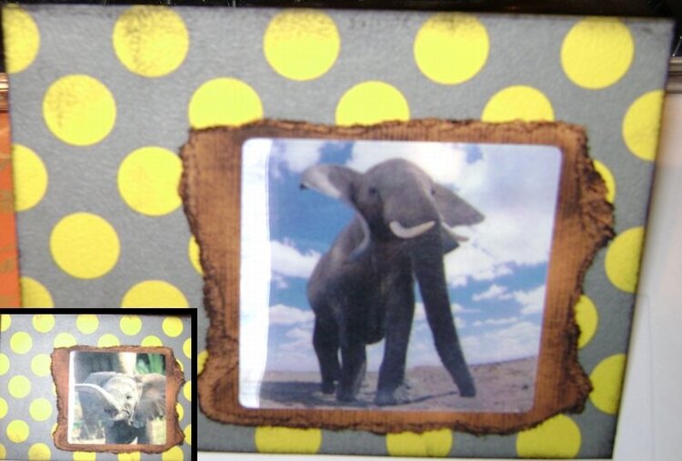 Motion Elephant card