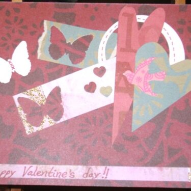 Scraps Valentine&#039;s Card