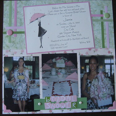 Bridal Shower - Left Side