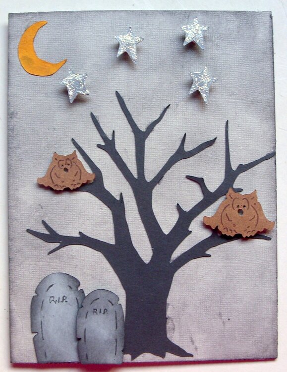 Halloween Owl Card