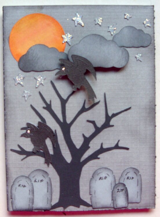 Halloween Birds Card