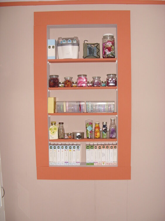 New Scraproom (Shadowbox in wall) STACKED!!