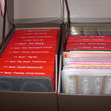 Sizzix CD Boxes Storage