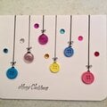 Christmas Card Buttons