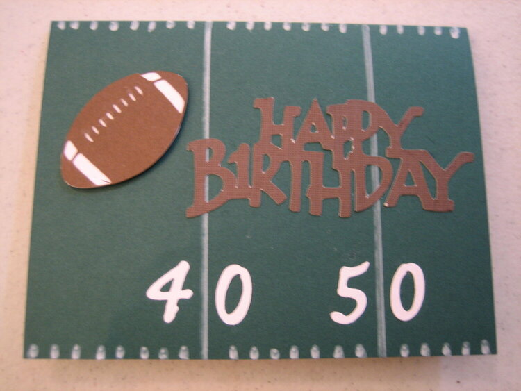 Football Birthday