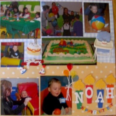 Noahs 1st birthday