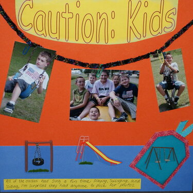 Caution Children at Play page 1