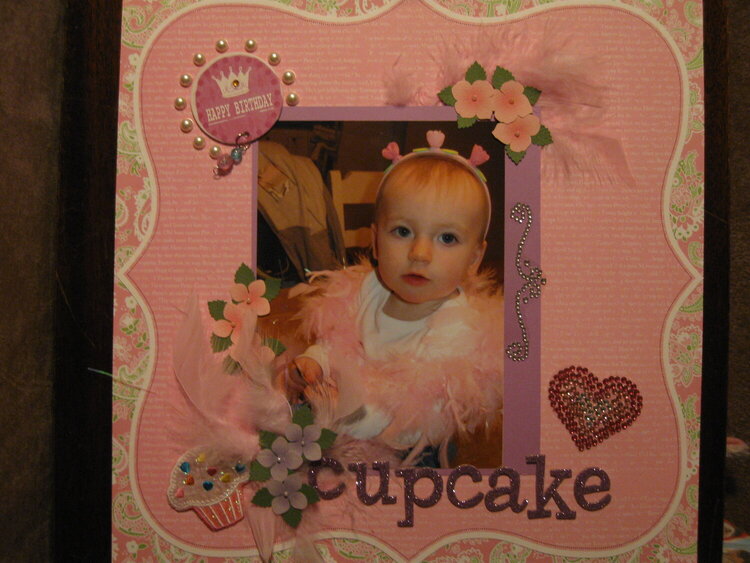 Happy 1st Birthday, Sweet Cupcake