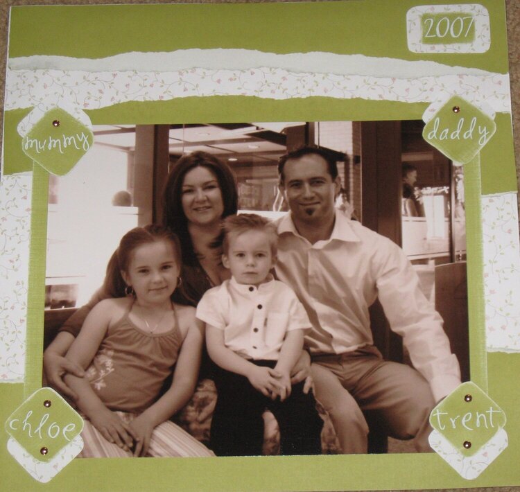MY GORGEOUS FAMILY 2007