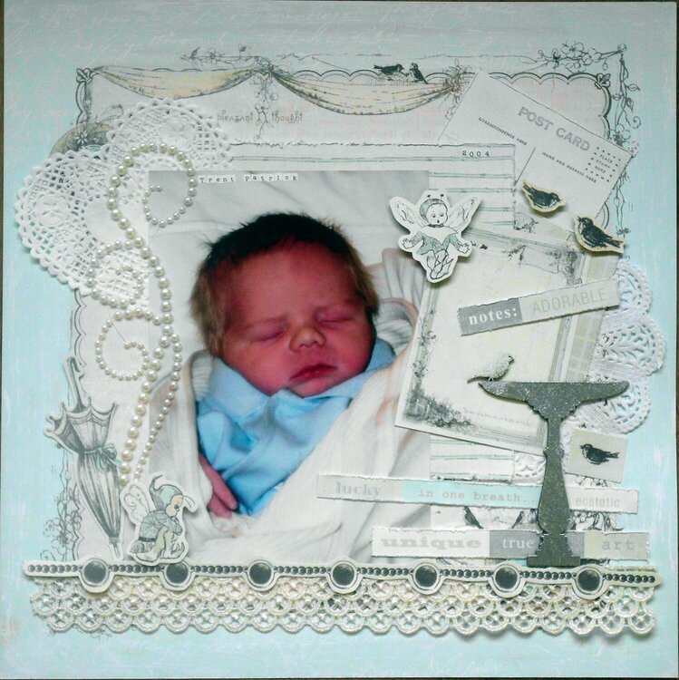 Baby Trent - Flourish with a Bling