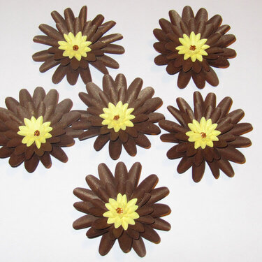 Brown Flowers - Linn&#039;s Flower Swap