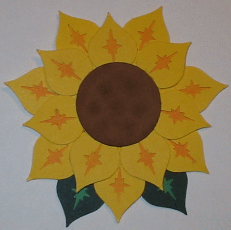 Sun Flower Punch Art