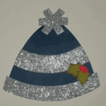 Winter Hat Shape Card