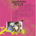 Resolutions 2009
