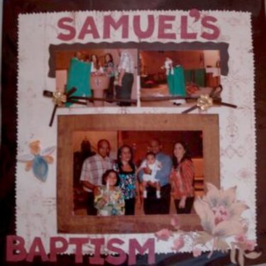 Samuel&#039;s Baptism