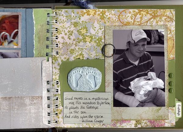 Baby Harvey mini book