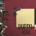 Puppy Love mini book