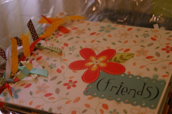 Friends mini album with cards