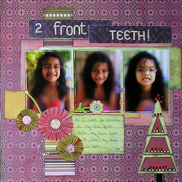 2 front teeth