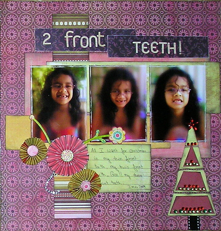 2 front teeth