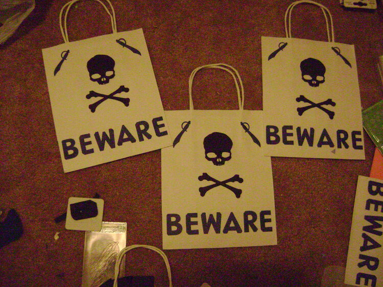 Pirate Favor Bags