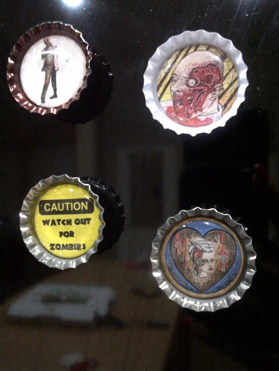 Altered Bottlecaps - Zombies