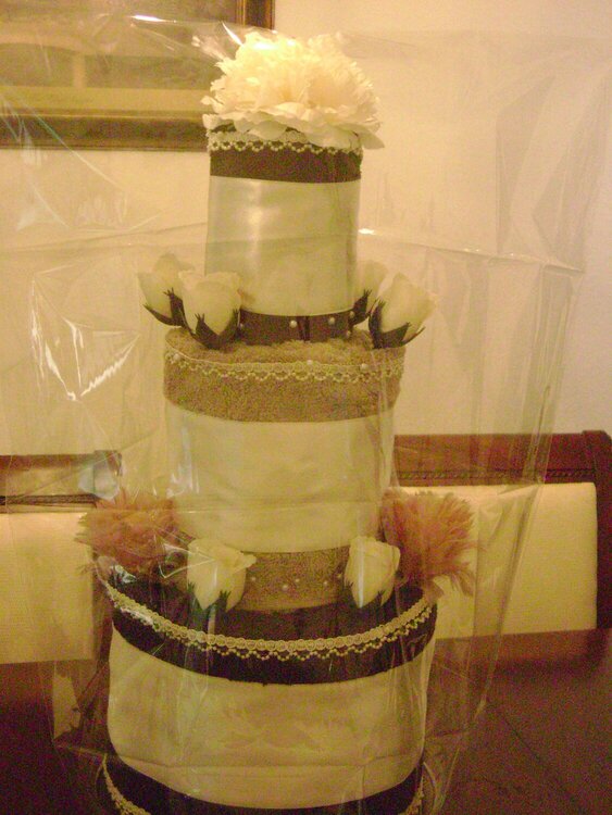 Bridal Towel Cake - FINAL