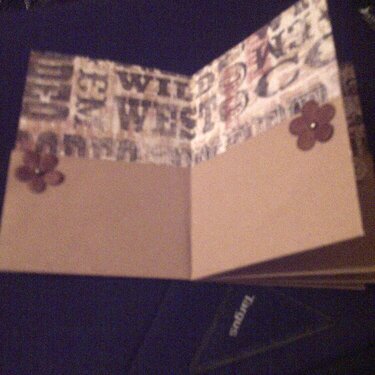 Inside Pages 1 and 2 of Mini Album