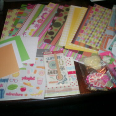 Monthly Card Kit Goodies