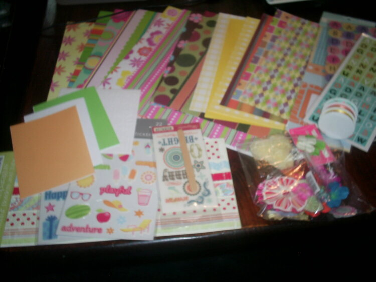 Monthly Card Kit Goodies