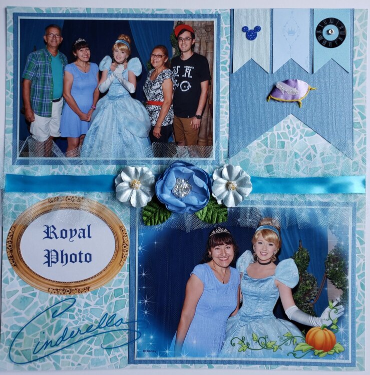 Cinderella&#039;s Royal Table, swinging shutters page