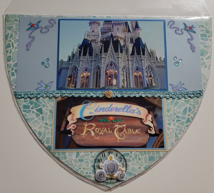 Cinderella&#039;s Royal Table, swinging shutters page
