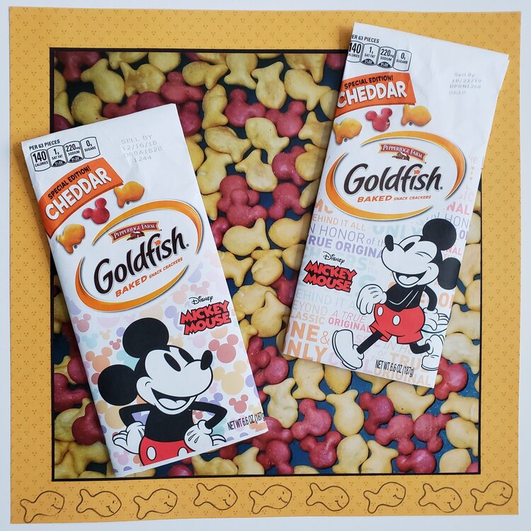 Mickey Mouse Goldfish Crackers