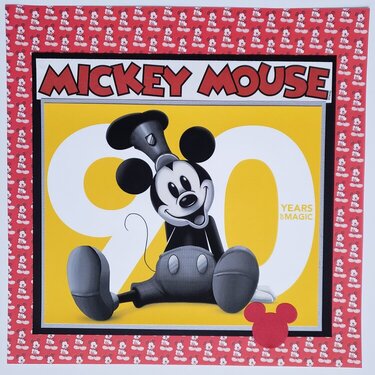 #Mickey90 album, opening page