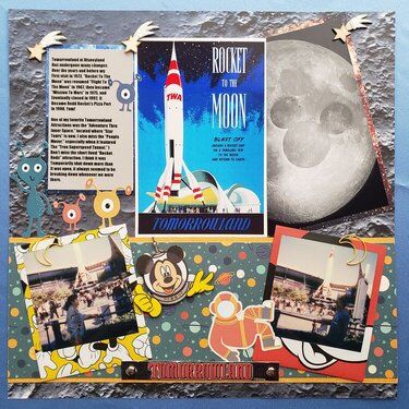 Disneyland&#039;s Rocket To The Moon