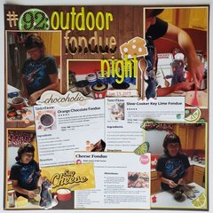 #92: Have an Outdoor Fondue Night (left side) 101 Ways to Enjoy Summer