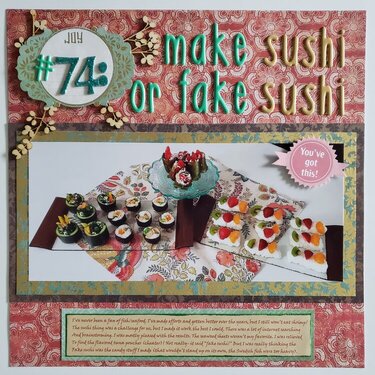 #74: Make Sushi (or Fake Sushi) 101 Ways To Enjoy Summer