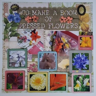 101 Ways To Enjoy Summer #70: Make A Book Of Pressed Flowers