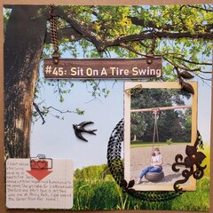 101 Ways To Enjoy Summer #45: Sit On A Tire Swing