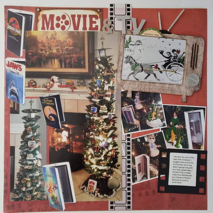 Movies &amp; TV Christmas Tree