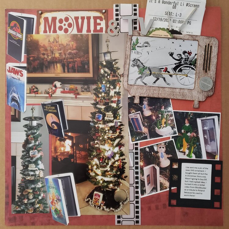 Movies &amp; TV Christmas Tree