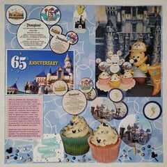 Disneyland 65th Cupcakes