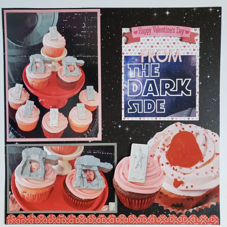 Star Wars Valentine Cupcakes