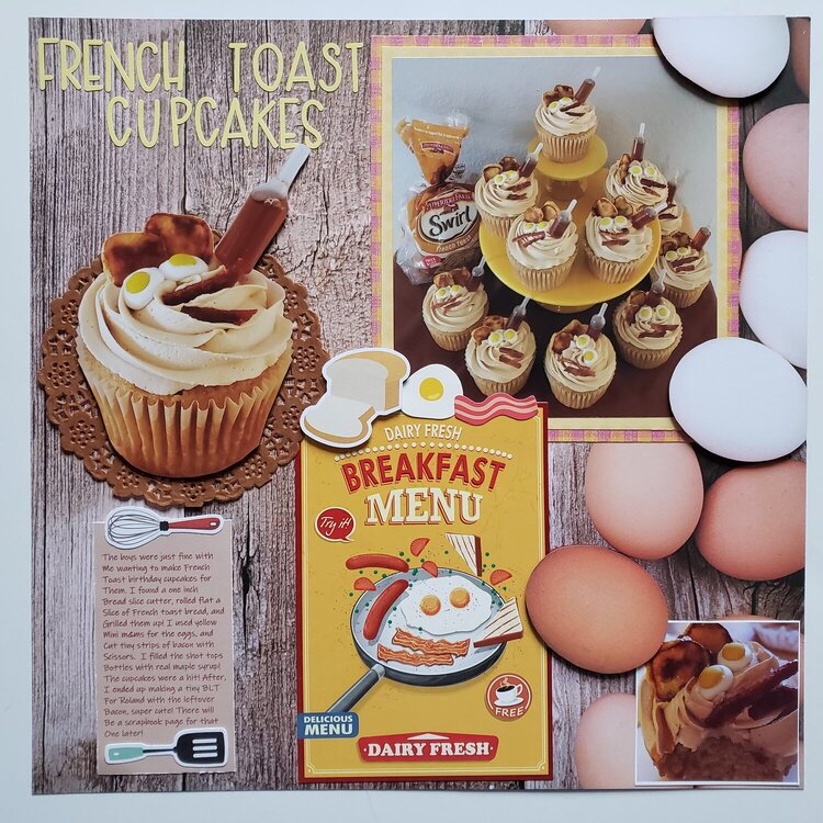 French Toast Cupcakes